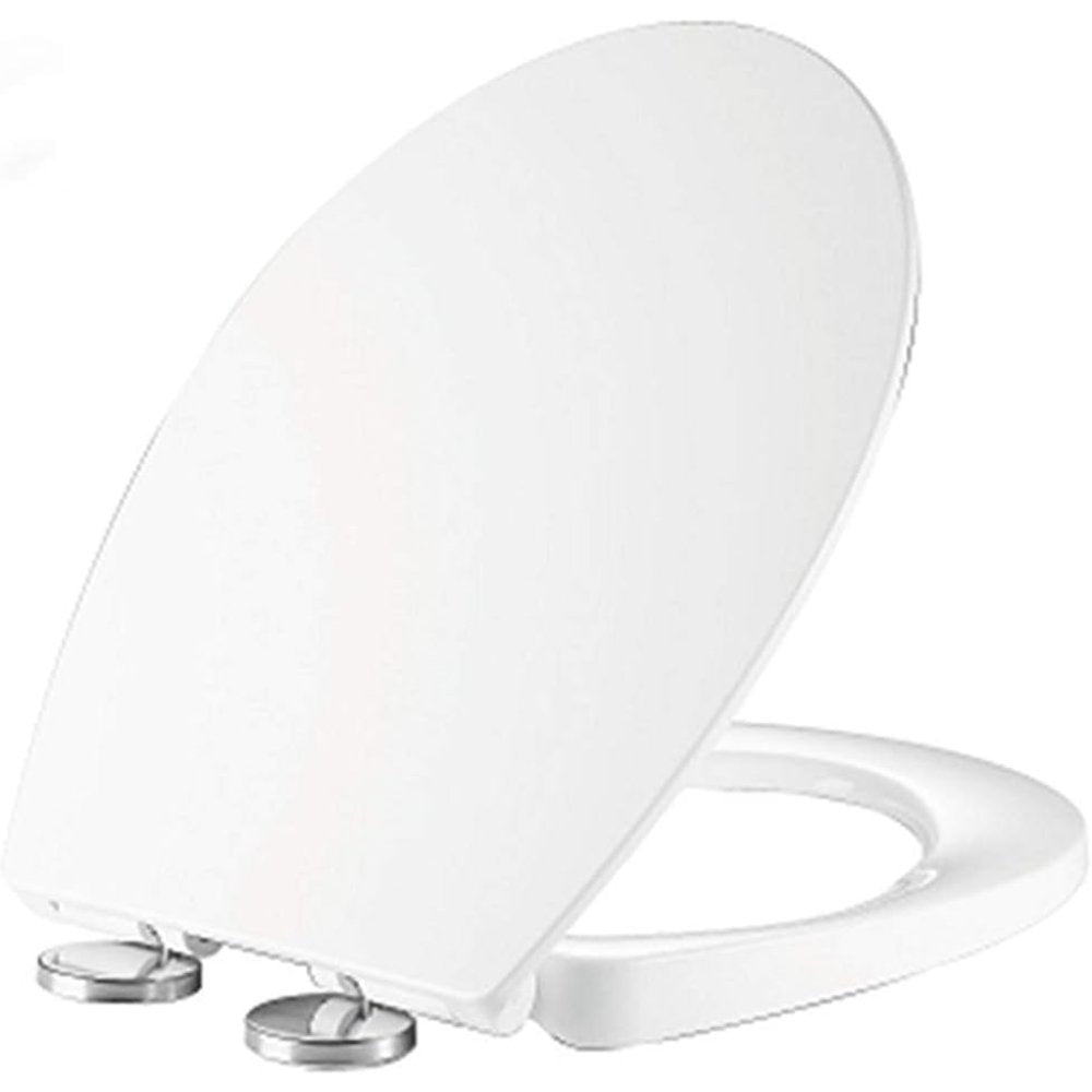 Ultra oval duroplast sedile wc morbido a chiusra rallentata bian