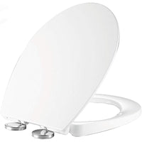 Ultra oval duroplast sedile wc morbido a chiusra rallentata bian