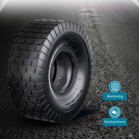 Pneumatico per trattorino rasaerba 18x8.50-8 4PR con camera d’aria e valvola angolare Ruota completa