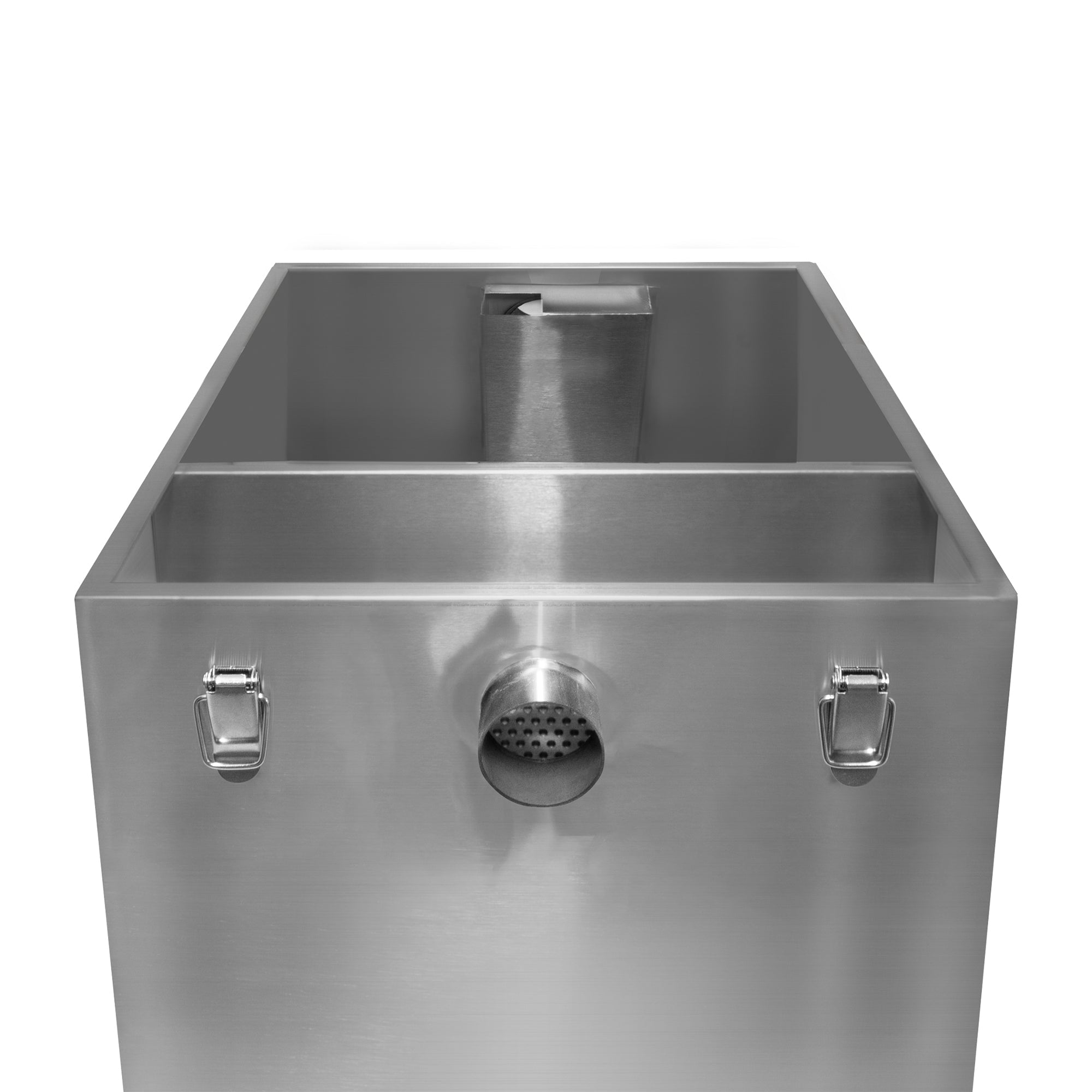 Trappola per Grassi 96L Acciaio Inox Separatore Olio Ristorante