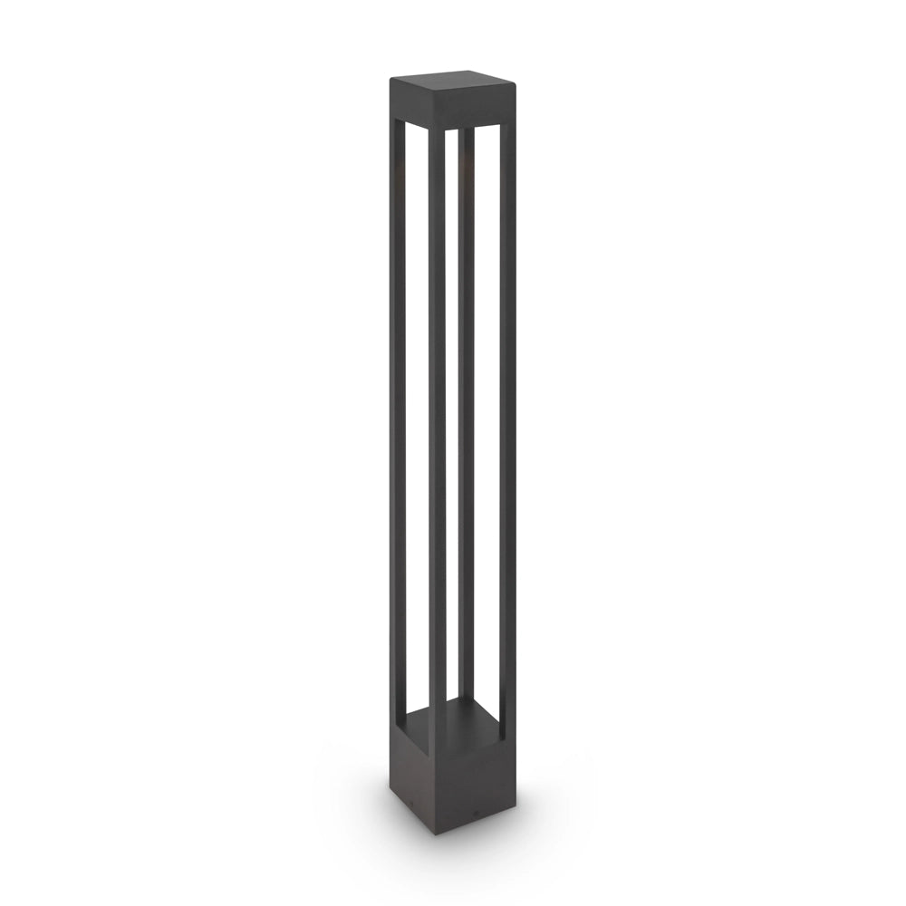 Paletto LED Maytoni Elbe 10W 3000K IP65 sensori grafite