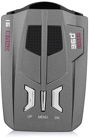 Radar Detector 360 Gradi di Protezione - Antiradar - Detezione Senza Ombra - Misurazione della Velocità - Allarme Acustico - Distanza di Detezione fino a 800m - Scheda di Velocità
