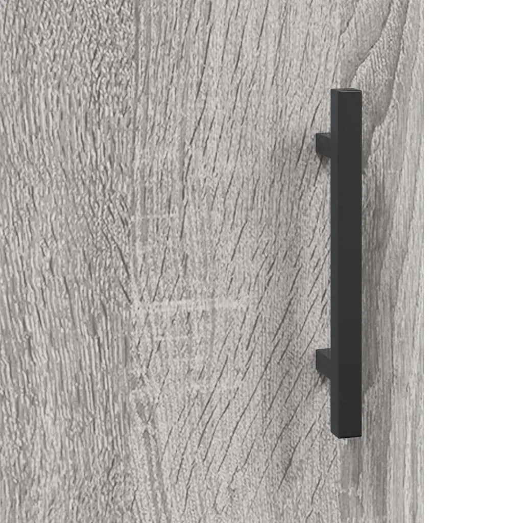 Comodini 2 pz Grigio Sonoma 40x40x50 cm in Legno Multistrato 827593