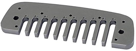 Armonica a 10 fori in lega di alluminio - resistentente allo sfregamento - crossover/deluxe - fissaggio a vite - armonica da caminetto