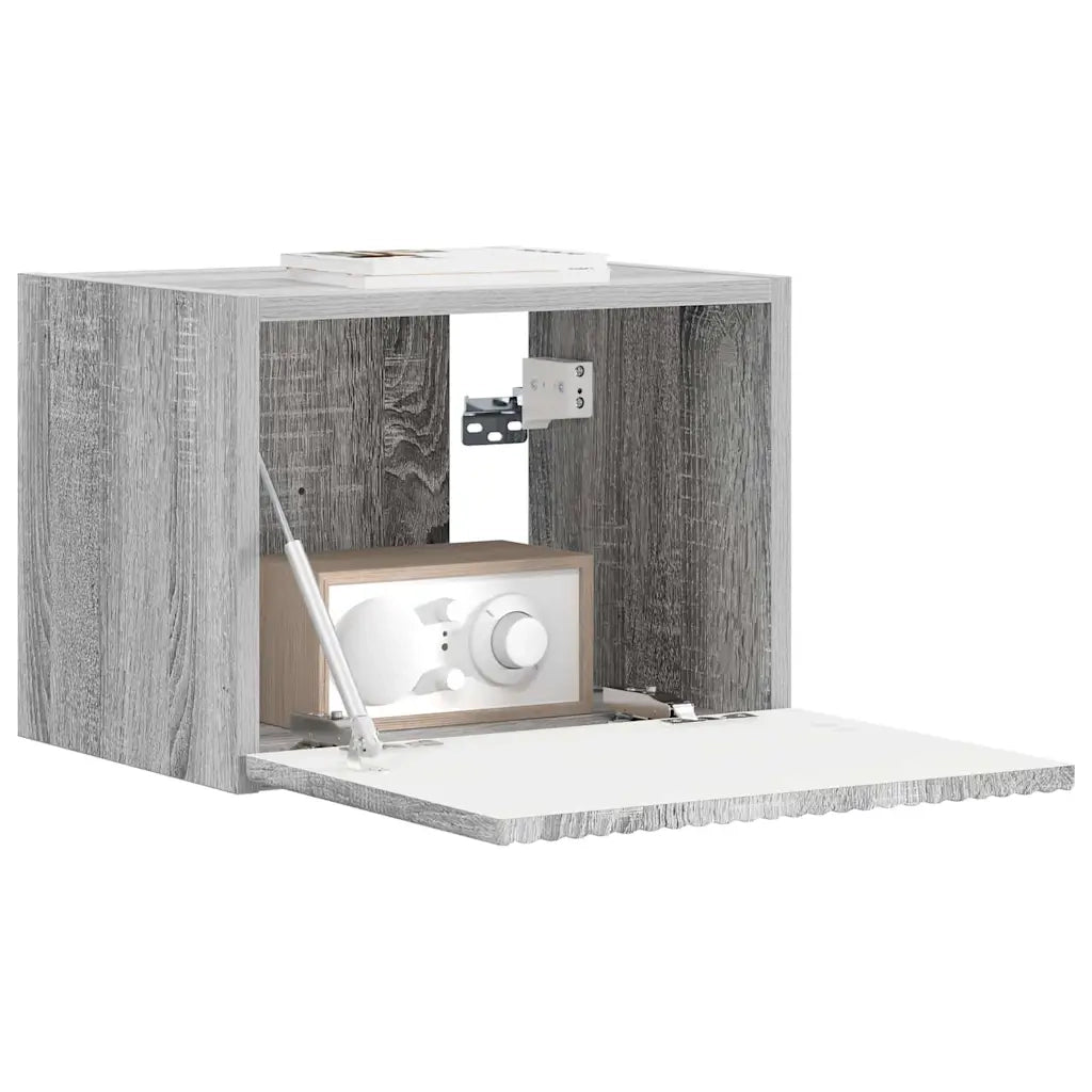 Mobile TV da parete-Mobile TV a Muro-Credenza TV Grigio Sonoma 60 x 31 x 29.5 cm 306157