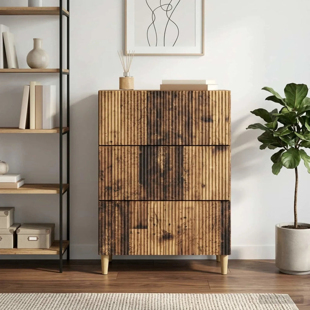 Mobile con Cassetti Legno antico 66 x 34,5 x 90 cm 894613