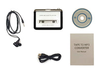 Lettore Audiocassette Portatile Walkman USB Convertitore Tape to CD MP3 con Cuffie Plug And Play