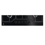 Piano Cottura A Gas Electrolux EGG7536K 5 Fuochi (L74xP51) Vetro Temperato Nero