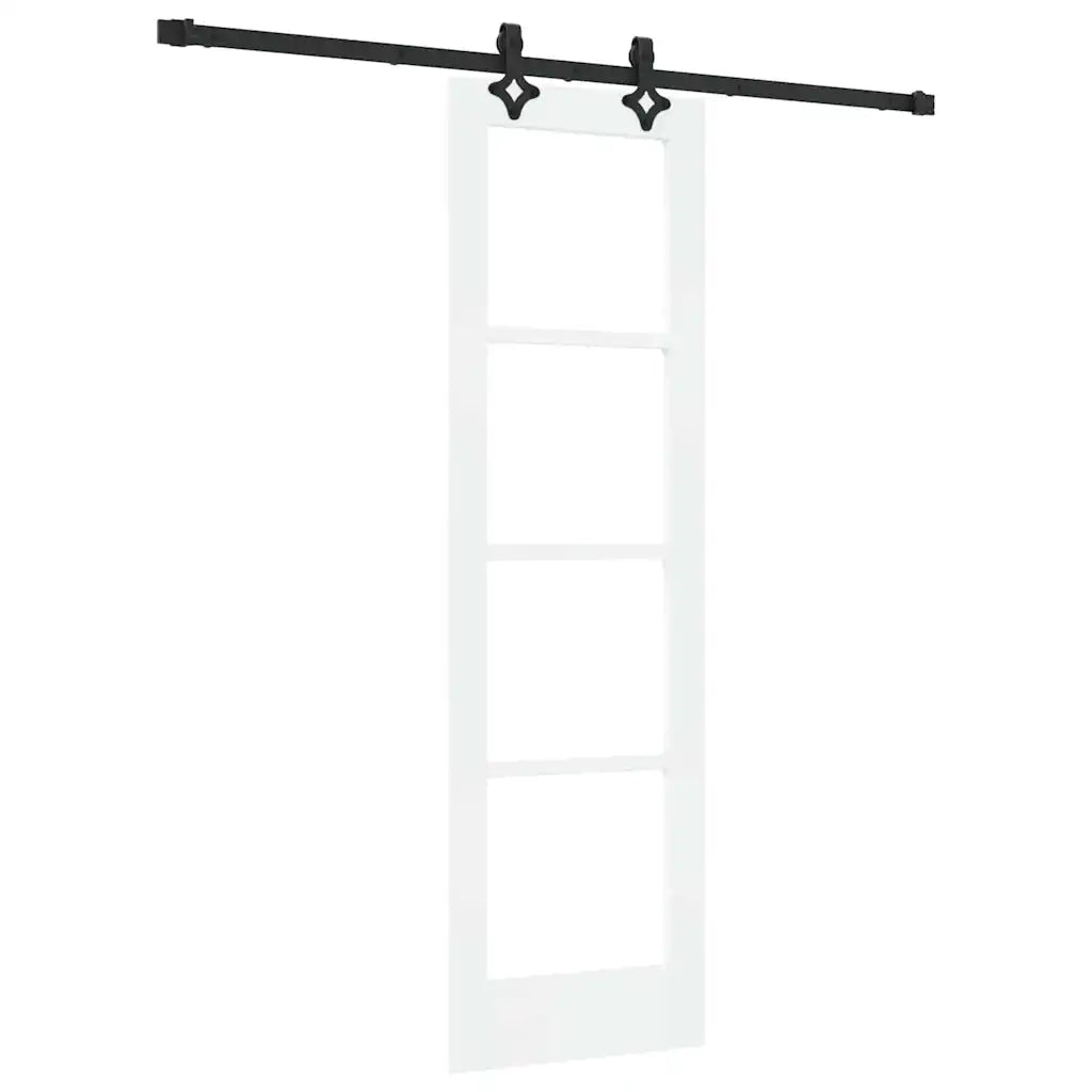 Porta scorrevole ORKDAL Bianco e Nero 61 x 198,5 cm 3332154