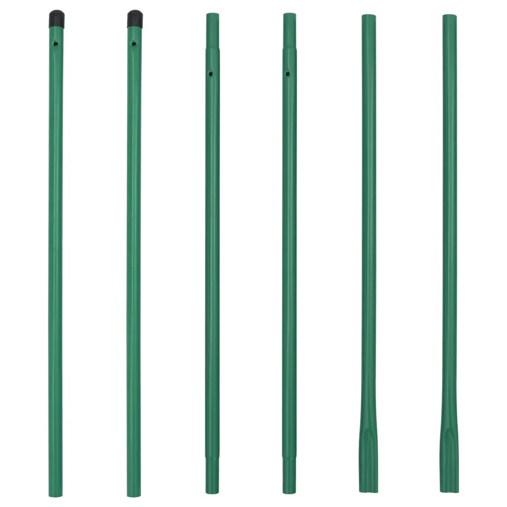 Set da Badminton con 4 Racchette e Rete 620x151 cm