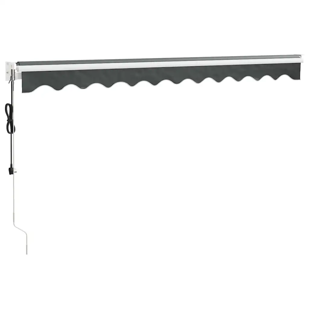 Tenda Sole Automatica Retrattile Antracite 3,5x2,5 m 3154487