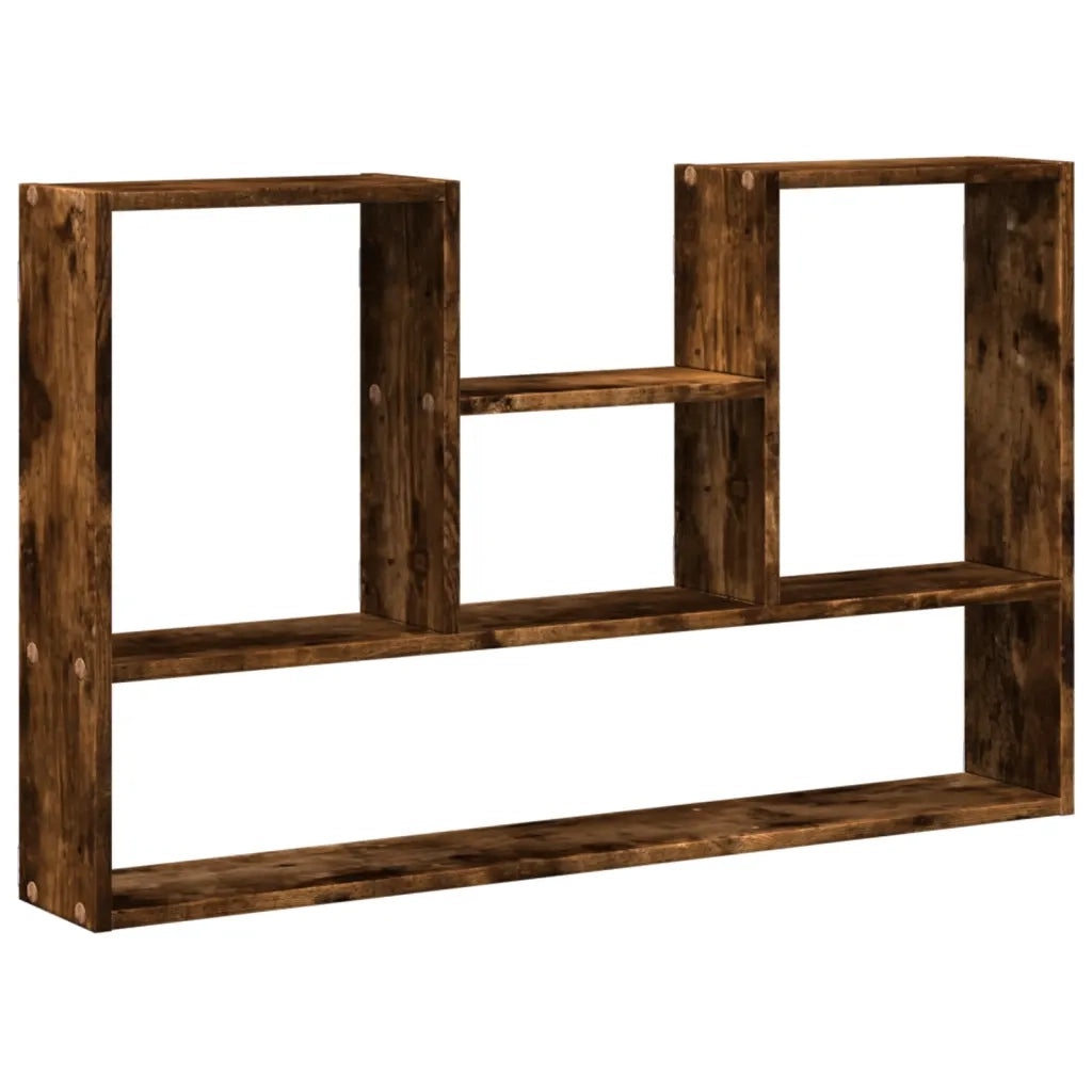 Mensola a Muro | Mensola a parete Rovere Fumo 99x15x60 cm in Truciolato