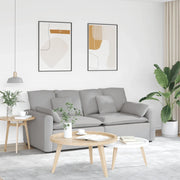 vidaXL Divano Modulare con Cuscini Grigio Nuvola