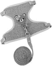 Cinturone per animali domestici versatile - Cinturino per coniglio 120 cm - Rivestito di Terylene cotone - Adatto per gatti/cani - Cinturone per animali domestici