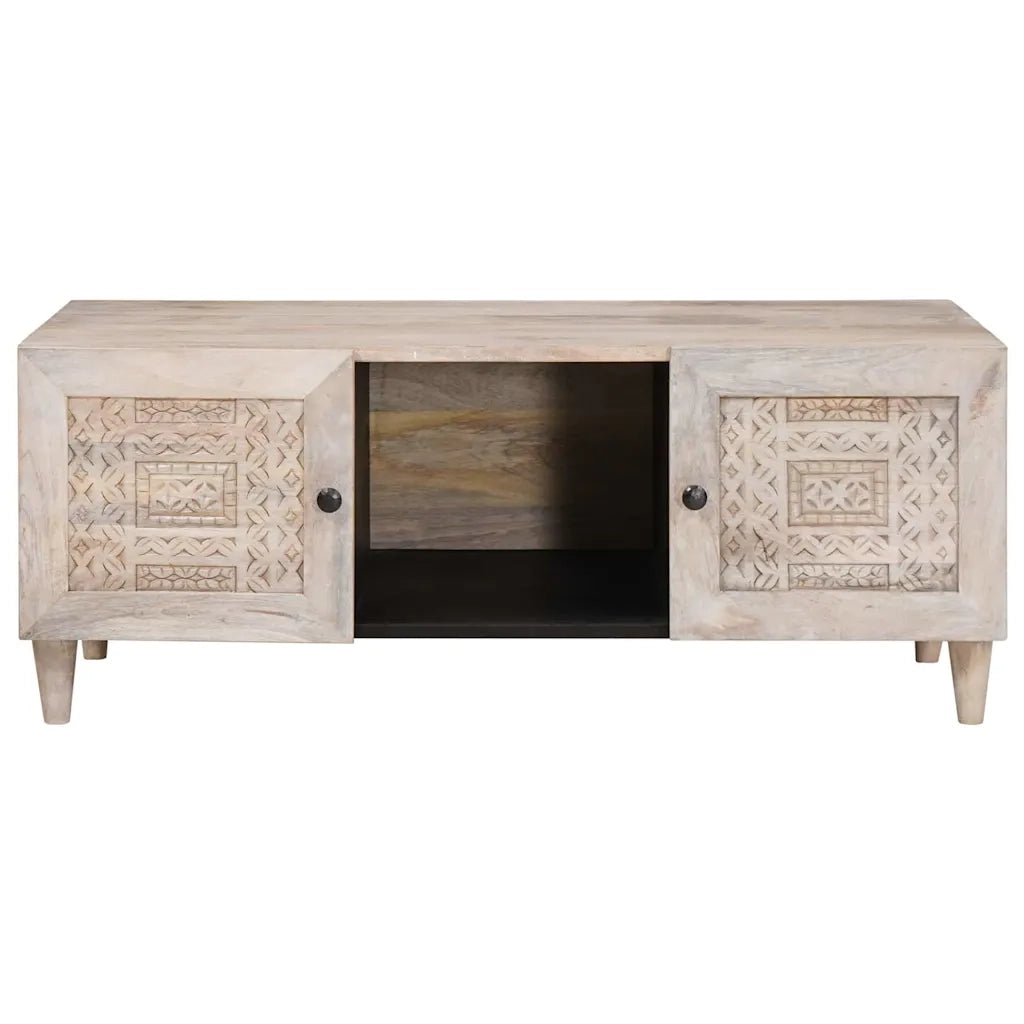 Tavolino da salotto Beige 100 x 54 x 40 cm Legno ingegnerizzato 4018128