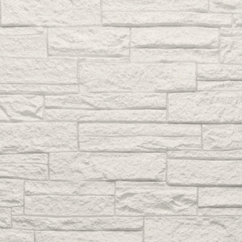 Set 12 Pannelli Decorativi Area 8,6 mq 120x60x2,5 cm Rivestimento Murale Effetto Mattoni in Pietra 3D in PU Quarzite