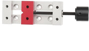 Pannello di fissaggio mini in alluminio - 50 mm - Lavorato a CNC - Sostenibile - Facile da utilizzare - Resistente all'usura - Fermo