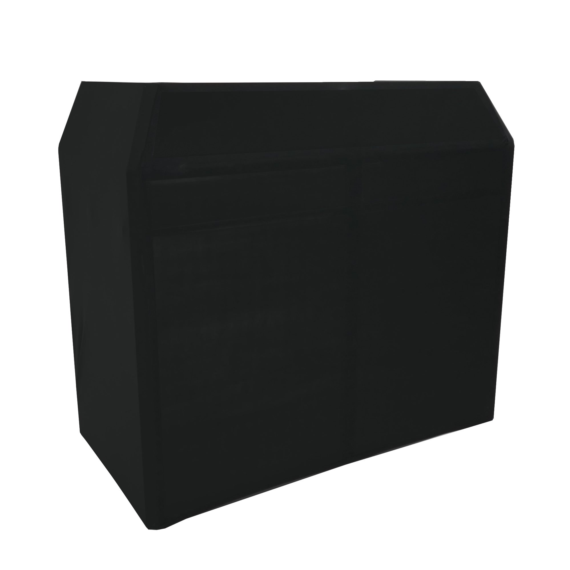 Booth DJ Professionale Pieghevole con Ripiano per Mixer, Coperture e Borsa