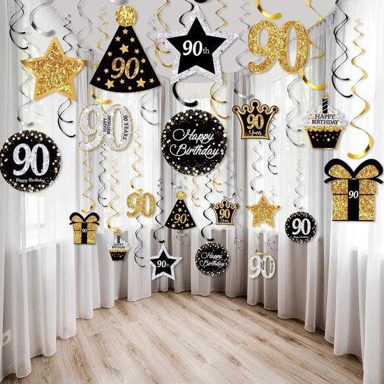 Decorazioni di Festa d'Anniversario - Vortici Lucenti