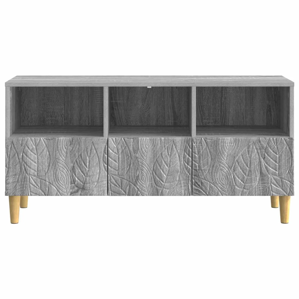 Mobile TV 102 x 34,5 x 50 cm Sonoma grigio Legno ingegnerizzato 895141