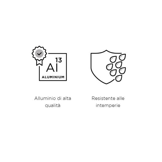 APPLIQUE LED KIRA 17,3W 4000K 1950LM 11X8XH31CM AL