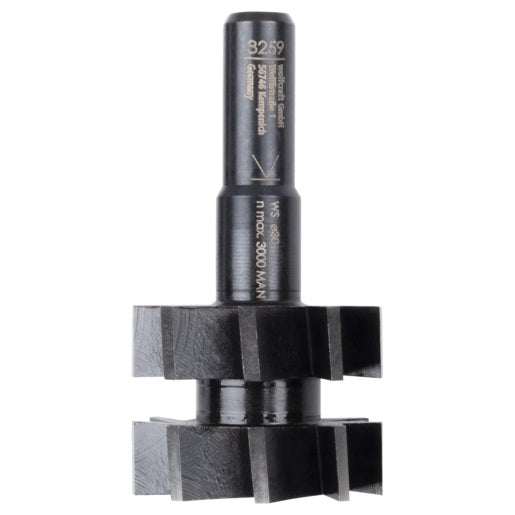 FRESA D.30MM H22MM INCASTRI MASCHI LEGNO DA 5MM