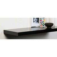 RIPIANO TAMBURATO 60X23,5XH3,8CM NERO LUCIDO.