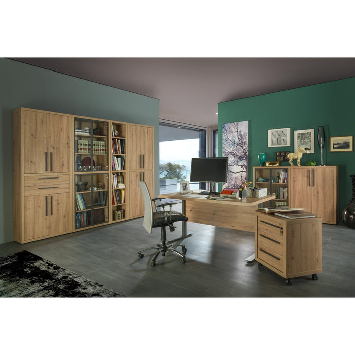 SCRIVANIA RILEGA COLORE ARTISAN OAK CM.150X80X75H.