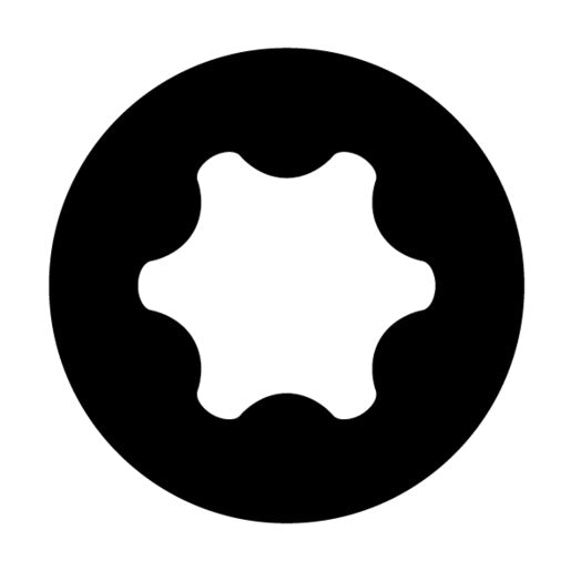 SET 6 INSERTI TORX 101520202525 CON PORTAINSERTI