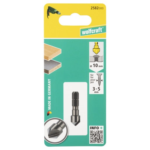 SVASATORE D.19MM LEGNO/PLASTICHE ESAGONALE