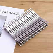 Clips per asciugamano - 60 pezzi - asciugamani metallici - asciugamani metallici per asciugare calze - clips di appoggio - asciugamani metallici robusti - clips metalliche per progetti di fai da te