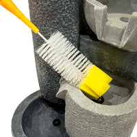 Fontana da Giardino Elettrica con LED e Cascata – Tranquil Tiers