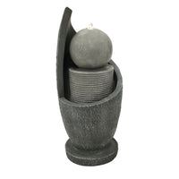 Fontana da Giardino Elettrica con LED e Cascata – Zen Cascade