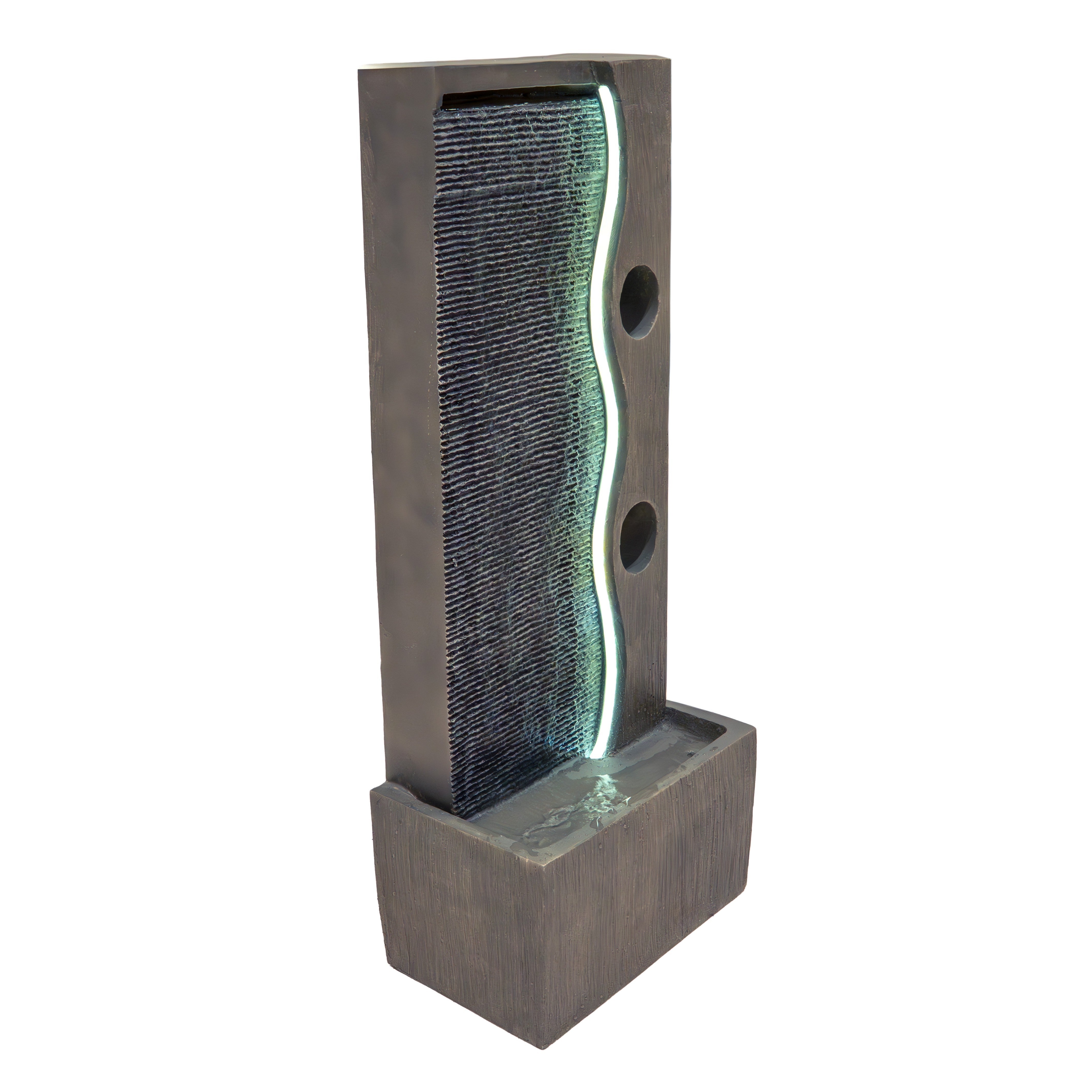 Fontana da Giardino Elettrica con LED e Cascata – Harmony Falls