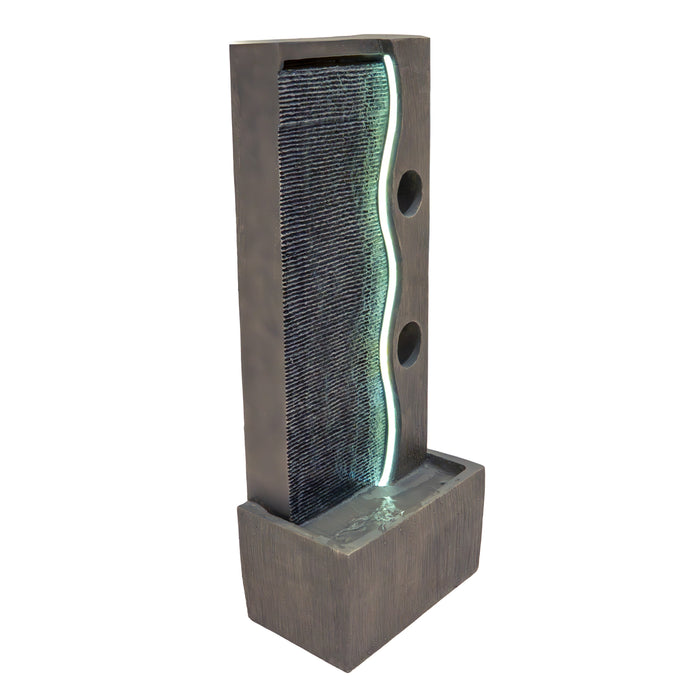 Fontana da Giardino Elettrica con LED e Cascata – Harmony Falls