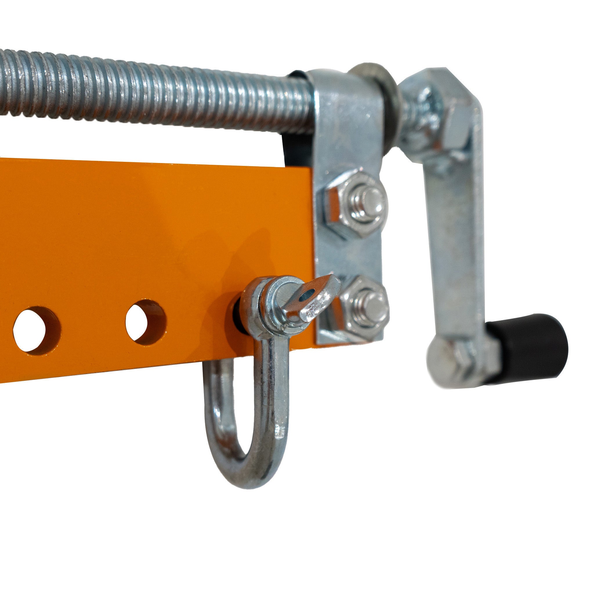 Gru Motore 2 Tonnellate e Bilanciatore Maniglia Idraulica Gambe Pieghevoli