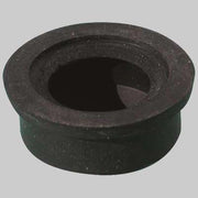 MORSETTO IN GOMMA NERA PER CURVE TECNICHE MM 32  Ø 26     MADE IN ITALY