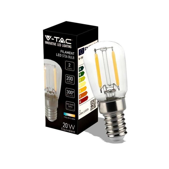Bulb LED Filamento 2W ST26 6500K