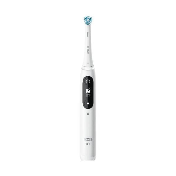Oral-b io spazzolino elettrico ricaricabile 10 bianco,1 testina, 1 custodia da viaggio ricaricabile, 1 caricatore sense - 4210201435624