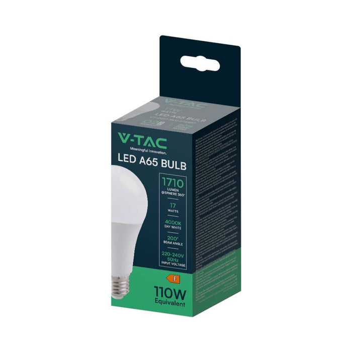 Lampadina LED E27 17W A65 4000K
