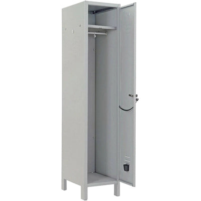 ARMADIO SPOGLIATOIO SMONTATO PROMETAL  VERN GRIGIO POSTI 1 H.MM 1795 MM  360X350