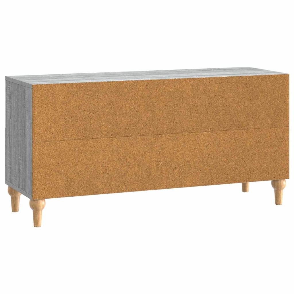 Mobile TV Sonoma grigia 102 x 34,5 x 50 cm Legno ingegnerizzato 894221