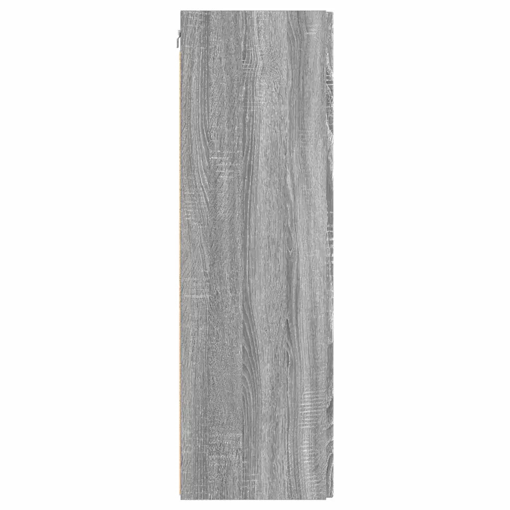 Mobile TV da parete 2 pz-Set di 2 Mobile TV a Muro-Credenza TV Grigio Sonoma 30 x 31 x 100 cm