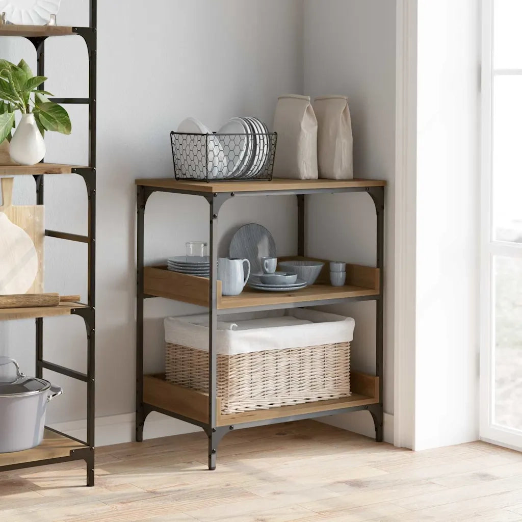 Carrello da Cucina Rovere artigianale 60 x 41 x 80.5 cm 883030