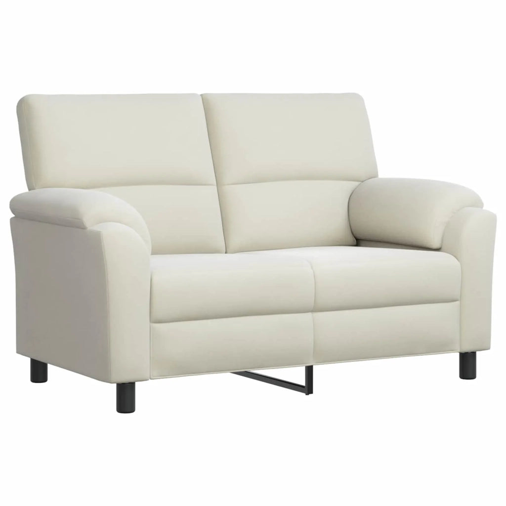 Divano Crema 154 x 85 x 93 cm Velluto 42040829