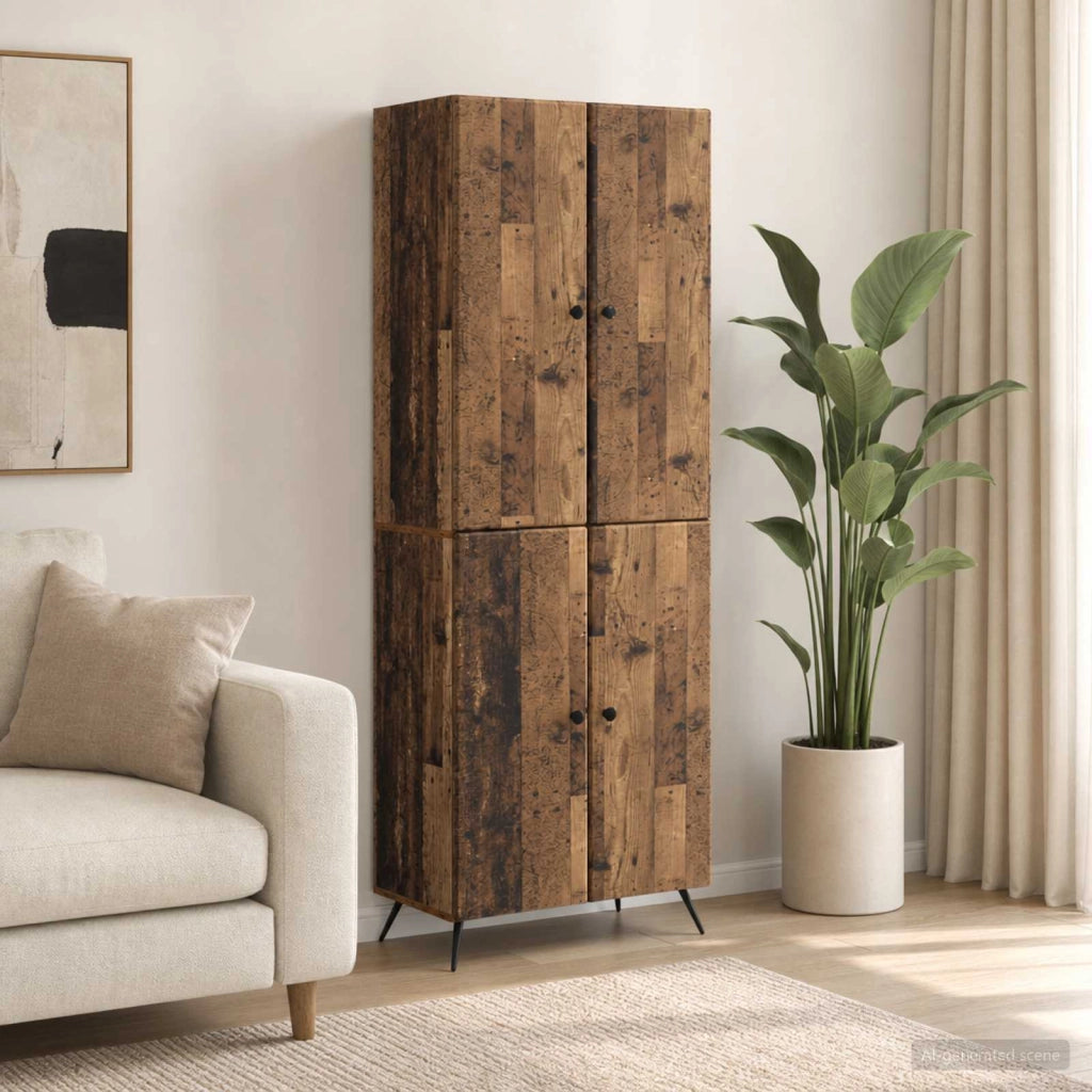 Set di armadi 2 pz Legno antico Legno ingegnerizzato 3416869