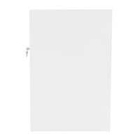 Bancone LED B1500 Bianco con 1 Ripiano a Vista e 2 Ripiani Chiusi