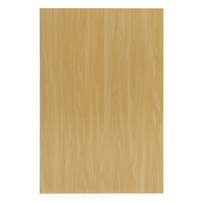 Bancone LED Acero K1500 con 3 Ripiani, Vetrina e Ante Bloccabili – 2 Chiavi