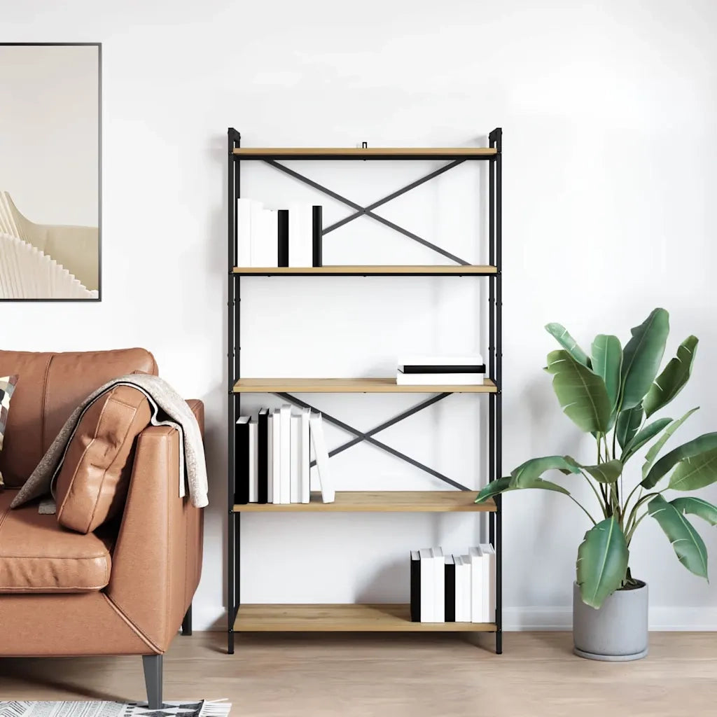 Libreria 80 x 30 x 155 cm Legno ingegnerizzato 868418