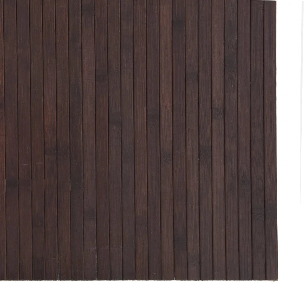 Tappeto Rettangolare Marrone Scuro 80x500 cm in BambÃ¹